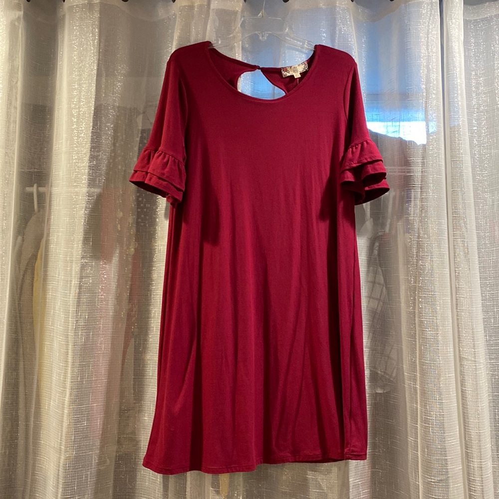 Pink Rose Dress